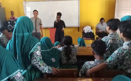 Antusiasme Siswa SD Negeri Candi Sambut Kedatangan Mahasiswa dari Kenya dan India