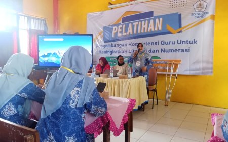 Pelatihan Pengembangan Kompetensi Guru untuk Meningkatkan Literasi dan Numerasi di SD Negeri Candi