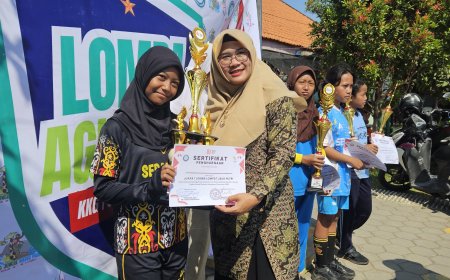 Siswa SD Negeri Candi Raih Juara 1 Lomba Lompat Jauh Putri Tingkat Kecamatan