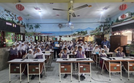 Bukan Sekadar Belajar, 53 Siswa SDN Kepuhkiriman 1 Diajak Mengubah Ide Menjadi Karya Digital