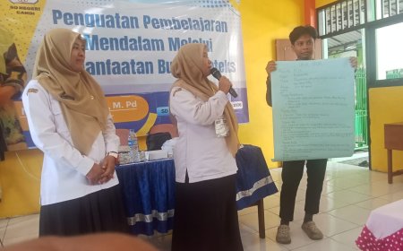 Pelatihan Penguatan Pembelajaran Mendalam melalui Pemanfaatan Buku Nonteks