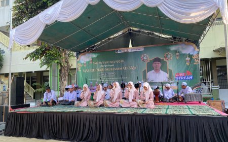 SMP Nusantara Krian Peringati Maulid Nabi Muhammad SAW dengan Semarak dan Penuh Khidmat