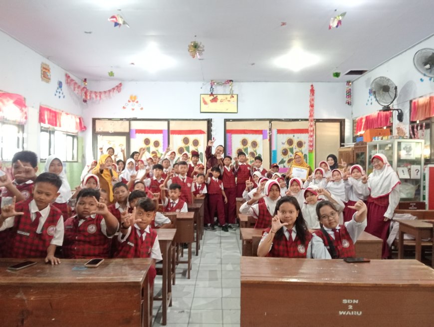 Digital Studentpreneur SDN Waru 2 Bekali Siswa dengan Keterampilan Storytelling dan Kreativitas Digital