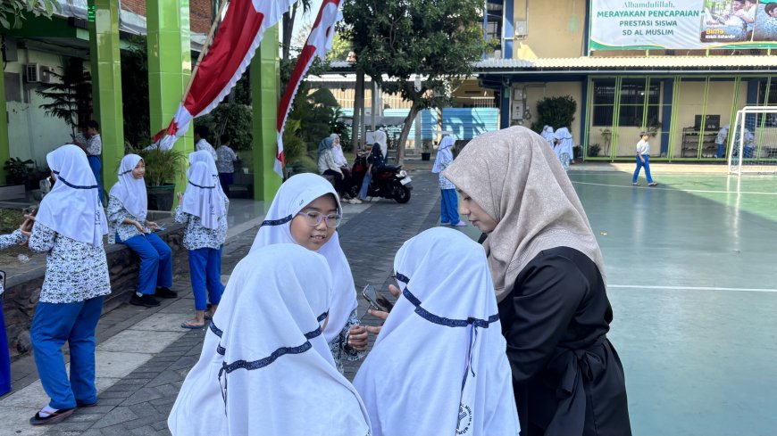 Kreatif, Percaya Diri, dan Melek Digital! Siswa SD Al Muslim Ramaikan Digital Studentpreneur II