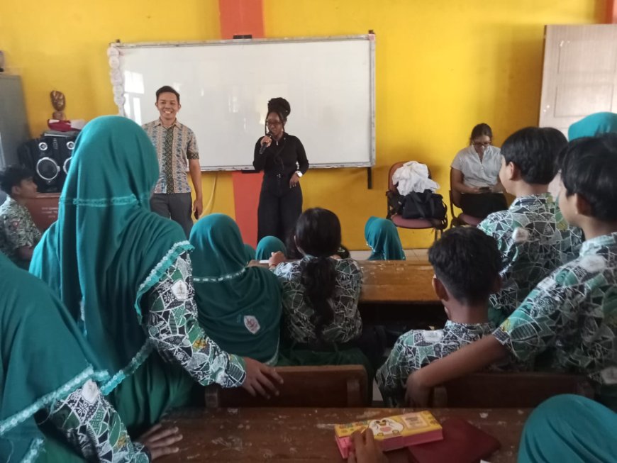 Antusiasme Siswa SD Negeri Candi Sambut Kedatangan Mahasiswa dari Kenya dan India