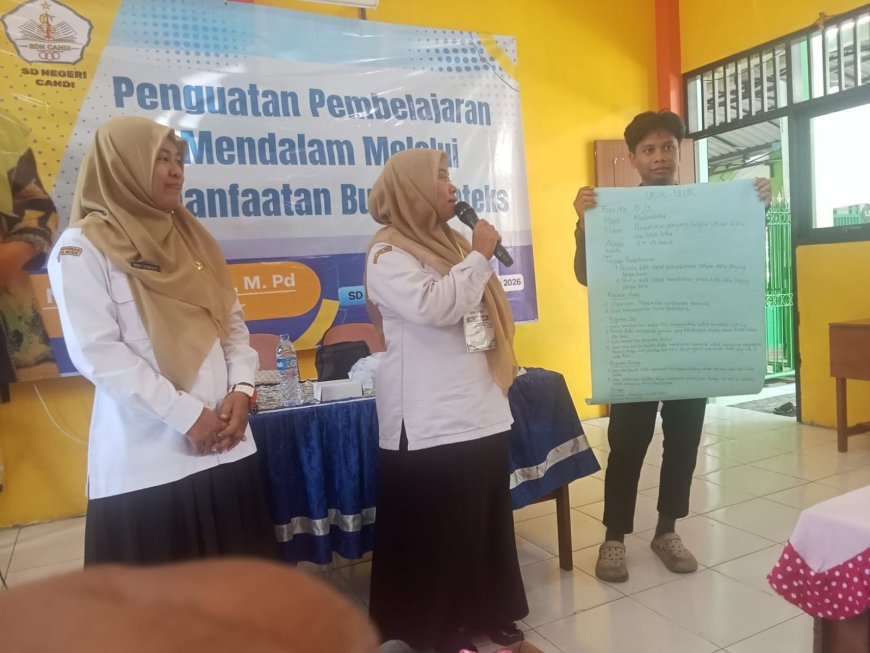 Pelatihan Penguatan Pembelajaran Mendalam melalui Pemanfaatan Buku Nonteks