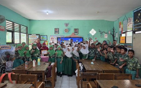 Asah Kreativitas Digital, 50 Siswa SDN Janti 1 & Janti 2  Ikuti Digital Studentpreneur II
