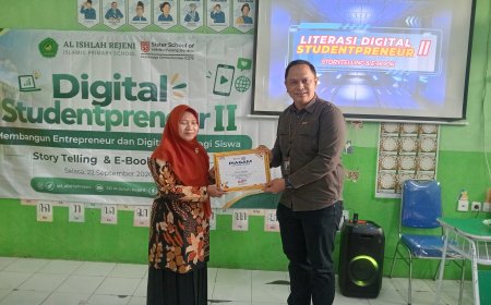 Digital Studentpreneur II Kec. Krembung: Siswa SD Al Ishlah Asah Kreativitas Lewat Storytelling hingga Desain E-BookKreativitas Lewat Storytelling hingga Desain E-Book