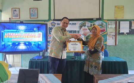 Dari Cerita Menjadi Karya: Semangat Kreatif Siswa SDN Ploso dalam Digital Studentpreneur II