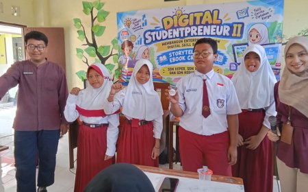Tumbuhkan Kreativitas Digital, SDN Keper, Wangkal, dan Kedungrawan 1 Semarakkan Digital Studentpreneur II