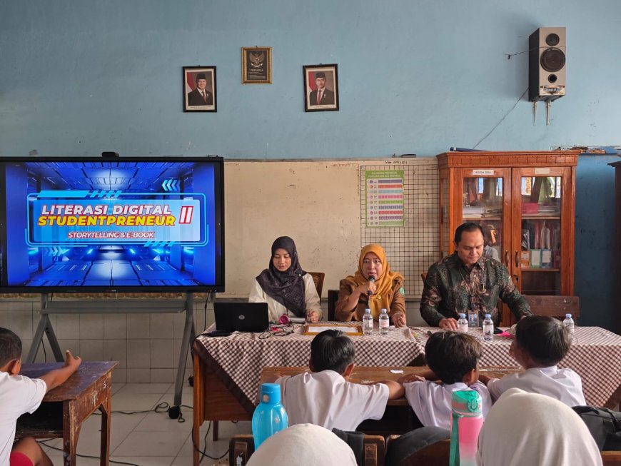 Dari Cerita Jadi Karya, 46 Siswa SDN Tulangan Belajar Jadi Kreator Cilik di Era Digital