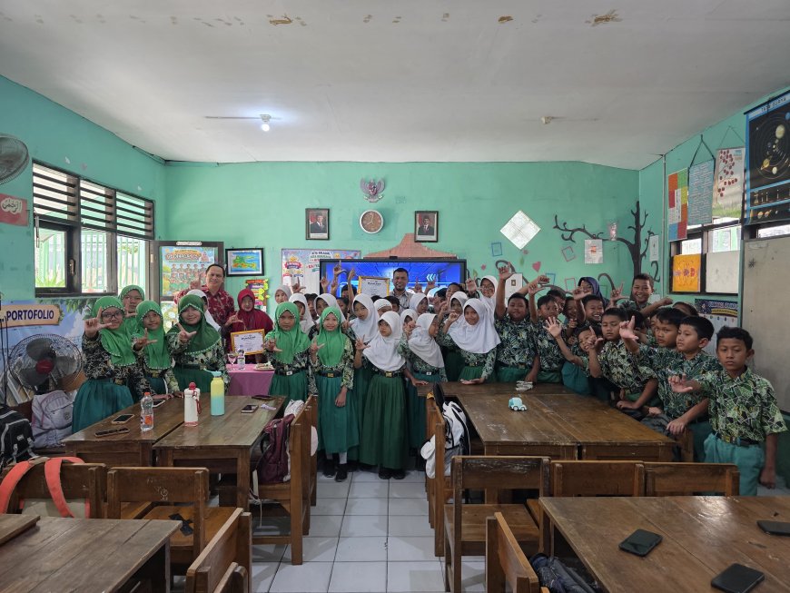 Asah Kreativitas Digital, 50 Siswa SDN Janti 1 & Janti 2  Ikuti Digital Studentpreneur II