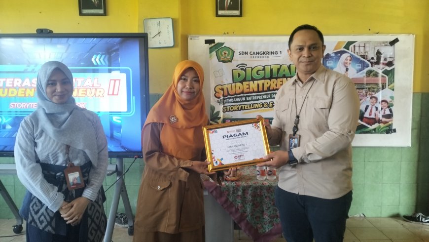 Upgrade Kreativitas! Digital Studentpreneur II Hadir di SDN Cangkring 1
