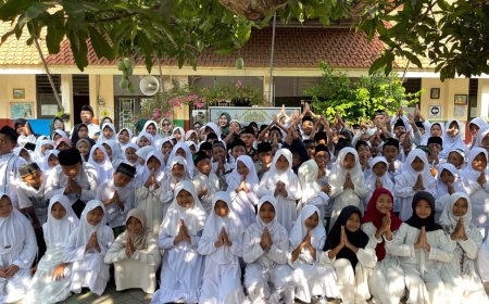 SEMANGAT HARI SANTRI 2026 MEMBARA! SDN BALONGGABUS GELAR LOMBA ISLAMI DAN SANTUNI ANAK YATIM, WUJUDKAN GENERASI BERAKHLAK MULIA MENUJU INDONESIA EMAS