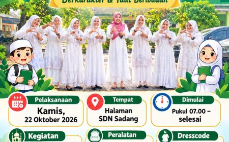 Semarak Hari Santri Nasional di SD Negeri Sadang: Menanamkan Iman, Menumbuhkan Karakter, Menginspirasi Generasi Berakhlak Mulia