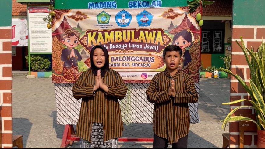 KAMBULAWA Menggema di SDN Balonggabus: Menumbuhkan Cinta dan Melestarikan Budaya Jawa Sejak Dini