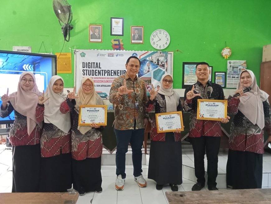 Tiga Sekolah, Satu Semangat: Digital Studentpreneur II Dorong Siswa Jatikalang, Jati Alun-Alun, dan Gampang Jadi Kreator Muda