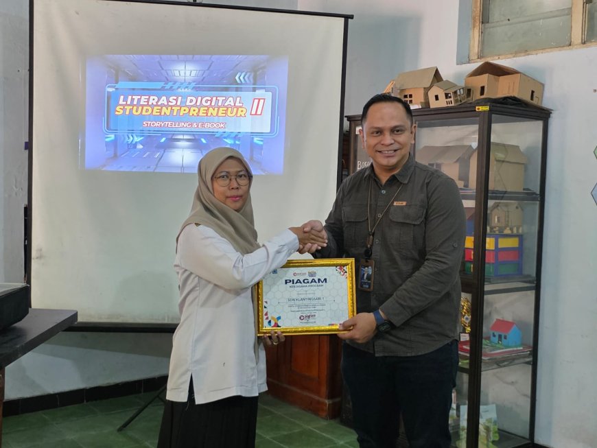 Cetak Generasi Kreatif di Era Digital, SDN Klantingsari 1 Ikuti Digital Studentpreneur II