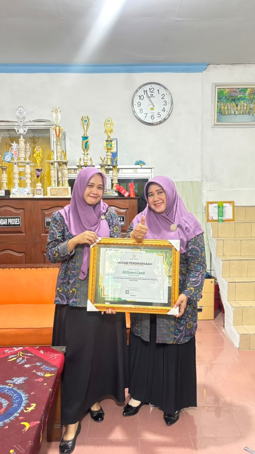SD Negeri Candi Jadi Sekolah Kontributor Pelaporan Inovasi melalui Program SEHATI dan PARI SEMI