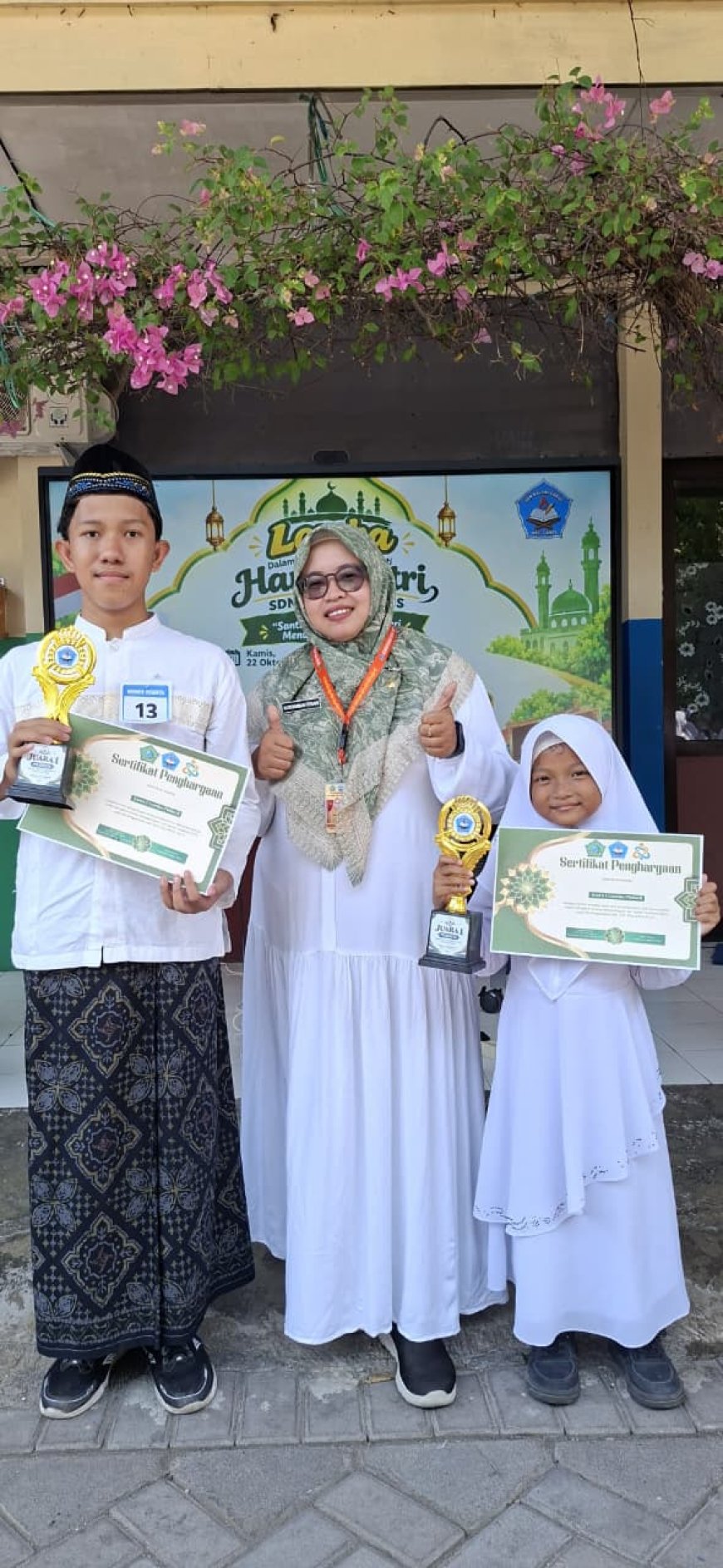 SEMANGAT HARI SANTRI 2026 MEMBARA! SDN BALONGGABUS GELAR LOMBA ISLAMI DAN SANTUNI ANAK YATIM, WUJUDKAN GENERASI BERAKHLAK MULIA MENUJU INDONESIA EMAS