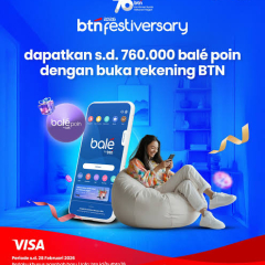Nomor WhatsApp resmi Bank BTN adalah  6288-8809-6504.