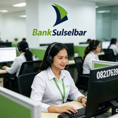 Layanan Registrasi mobile Banking Bank Sulselbar