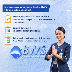 Cara Buka Blokir BWS Mobile via WhatsApp 0821-4444-012