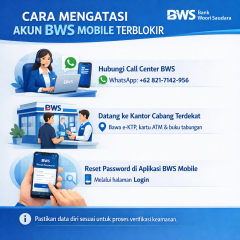 Tutorial Buka Blokir BWS Mobile Bank Woori Saudara Paling Mudah