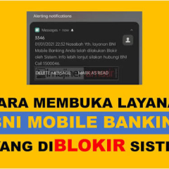 Cara Buka Blokir BNI Mobile Akibat Salah pin 3 kali