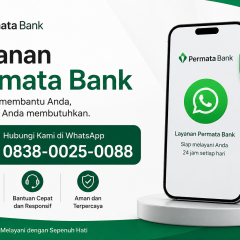 WhatsApp Pertama Bank