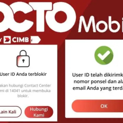 TANPA HARUS KE BANK.INI  Cara Buka Blokir OCTO Mobile Salah PIN 3 kali Terblokir