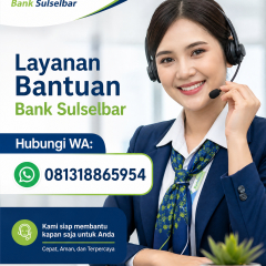 Layanan Buka Blokir M-Banking Sulselbar Wa-081318865954