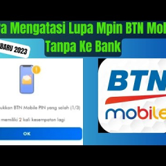 Bagaimana Cara buka blokir BTN mobile salah PIN 3 kali