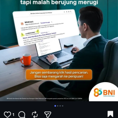Cara membuka BNI direct terkunci